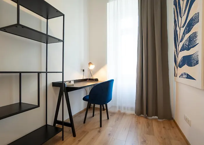 Apartmán 2-rooms 10 Min Away From Center Vídeň